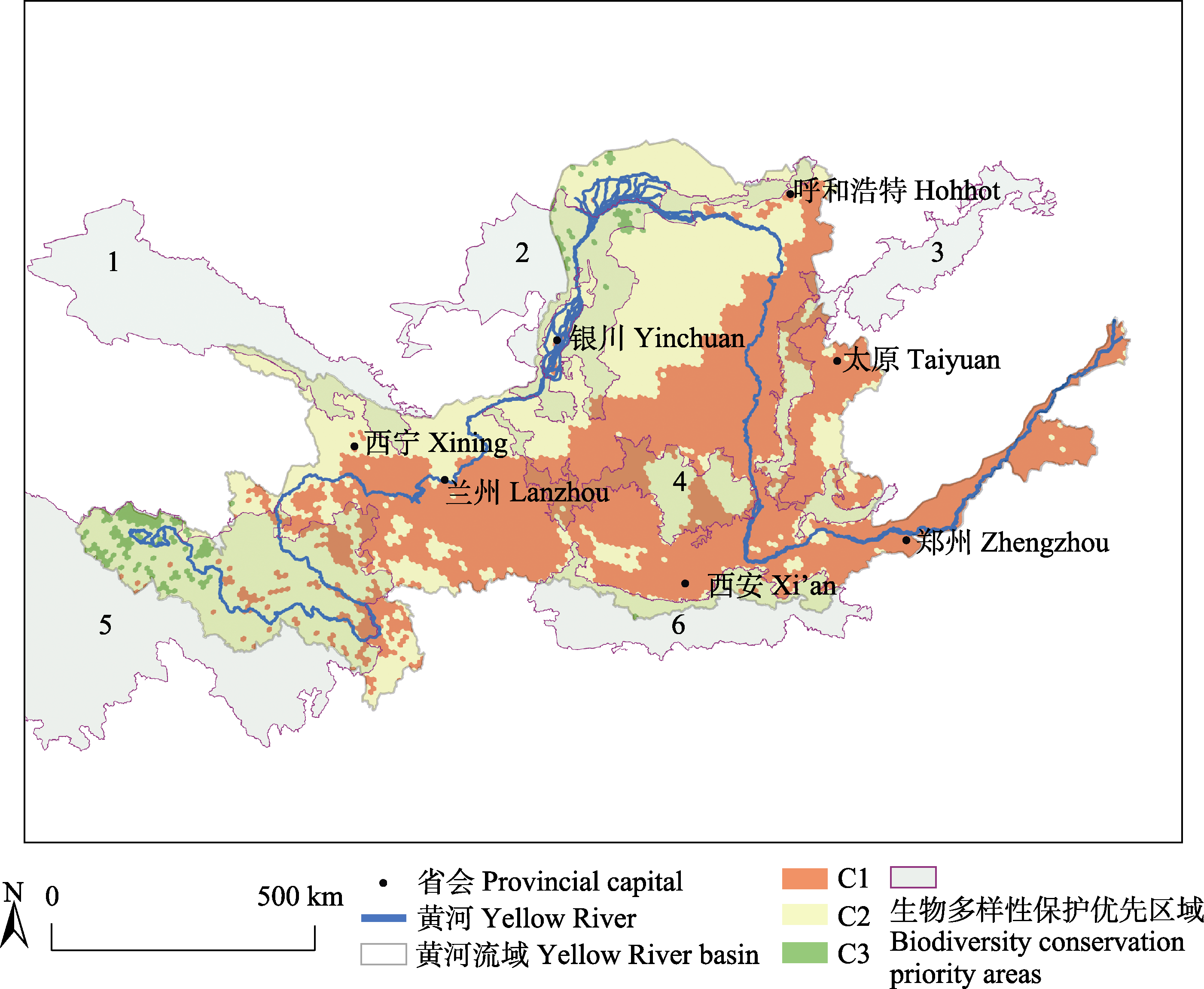 Biodiversity Conservation Strategies For The Yellow River Basin Based On The Three Conditions Framework